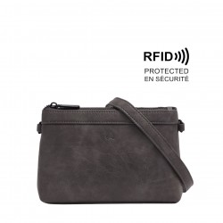 Dory Clutch - Charcoal Grey 